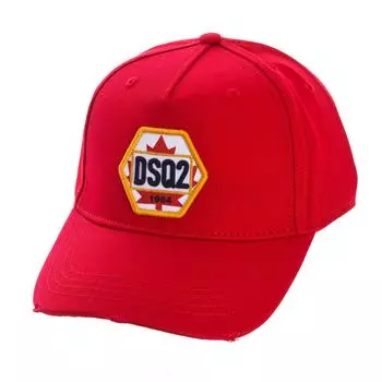 Dsquared2 BMC0583-05C00001 мужская кепка с регулируемым ремешком TU красный