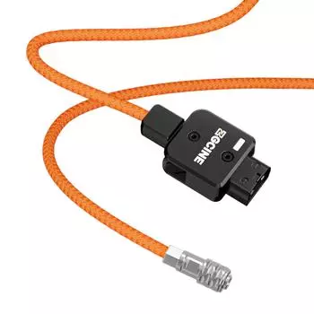 DT-BMD D-Tap To 2-Pin BMPCC Кабель питания Длина 60 см 180° плетеный провод для Blackmagic Pocket Cinema Camera 4K/6K V-mount