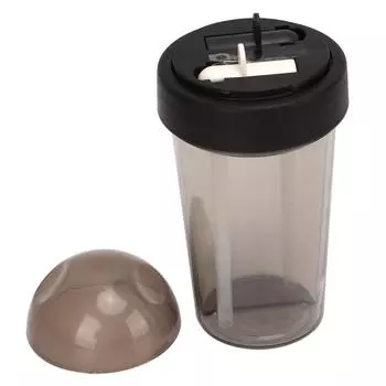 Dual Drink Bottle Dustproof Leakage Proof Portable Dual Use Straw Cup with Sticker for Sports