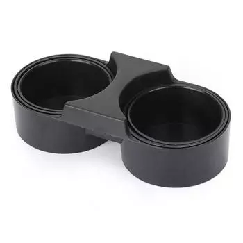 Duel Extendable And Retractable Cup Holder For Chevrolet C7 Corvette C111039BLK