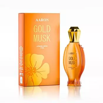 Духи Aaron Gold Musk для мужчин и женщин 50 мл Мускусно-древесные стойкие духи 50ML