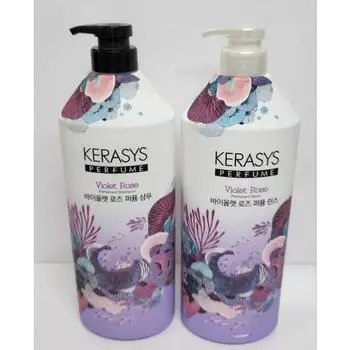 Духи Kerasys Violet Rose 1000 мл, большая емкость, 2 шт, 1 л