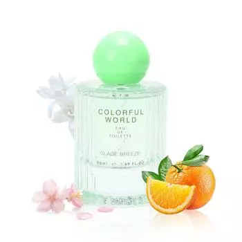 Духи MINISO для женщин, роскошные духи EDT с стойким ароматом для повседневного ношения, цветочно-фруктовым свежим ароматом, серия Colourful World, 50 мл 50ML