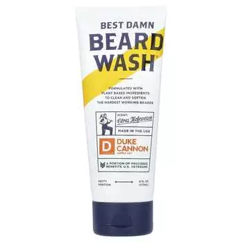 Duke Cannon Supply Co., Best Dann Beed Wash®, цитрусовый хефевайцен, 6 жидких унций (177 мл)