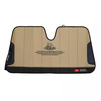 Dulton Auto Sunshade M Coyote FOR CAR LIFE Car Sunshade Light Heat UV Sunshade, Blocking, Blocking, Protection, Height 68cm, Width 130cm,