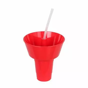 Dulton Carry Snack Tab со стаканом для питья и переноски для просмотра фильмов и Диаметр Диаметр Вместимость Стакан, Красный, Американский стиль еды,
