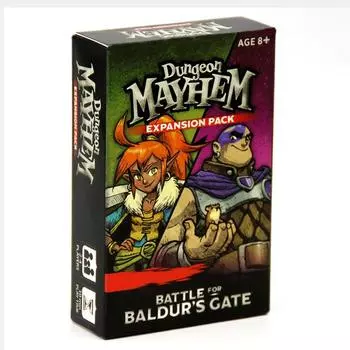 Dungeon Funny Mayhem Basic And Extended Version Desktop Strategy Card Games Expansion