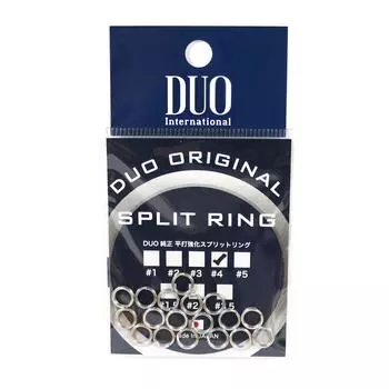 Duo Original Split Rings 18 шт., Размер 4 (7686)