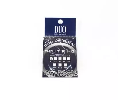 Duo Original Split Rings 38 шт., Размер 1 (7655)