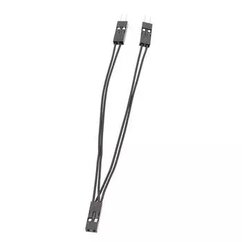 Dupont Terminal Wire 2 Pins Splitter Cable для ПК SW IO Cable Extensions/DIY Lab