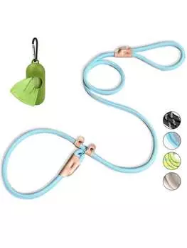 Durable Braided Leash Dog leash Sliding leash For Small Medium And large Dogs For Dog Walking And Outdoor Training 1.5mx0.6cm