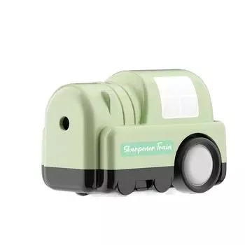 Durable Car Push Pencil Sharpener Safety Effort-saving Pencil Sharpener Primary School