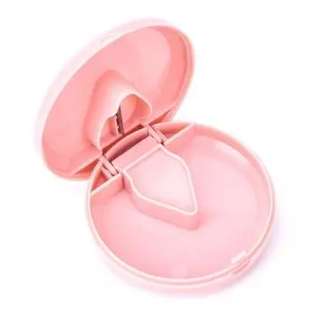 Durable Lightweight Pill Cutter Splitter Easy to Carry Safely Pill Storage Box Mini Small Pill box Organizer