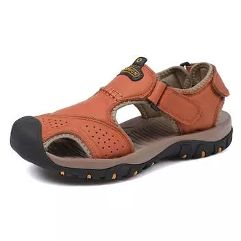 Durable Men s Open-Toe Slippers for Comfortable, Safe Outdoor Adventures US 5(EUR 38) чёрный