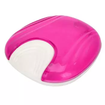 Durable Orthodontic Retainer Case Tooth Denture Container Portable Denture Storage BoxPurple фиолетовый