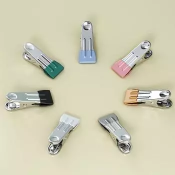 Durable Traceless Clothes Drying Clips Antislip Windproof Pants Clip High Quality Stainless Clothes Pins Food Bag Clips