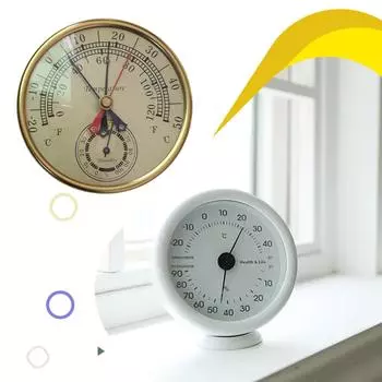 Durable Wall Mount Hanging Thermometer For Long-lasting Performance Quick Response Wide Application