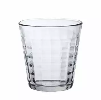 Duralex B06 (1560) Prism Tumbler, Clear, 9.5 fl oz (275 cc), Set of 6
