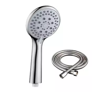 Душевая лейка Artichoke Shower экономит воду, оснащена 150-сантиметровой лейкой из нержавеющей стали, телефоном для душа с пятью режимами массажа, телефоном для обратного душа