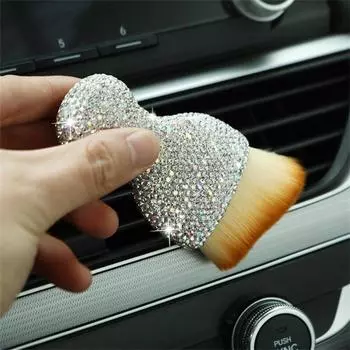 Dust Soft Brush Universal Portable Multi-functional Durable Car Interior Accessories Air Outlet Cleaning Brush Small