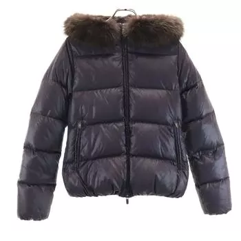 DUVETICA Made in Bulgaria fur Down jacket 40 purple Hoodie Women Used
