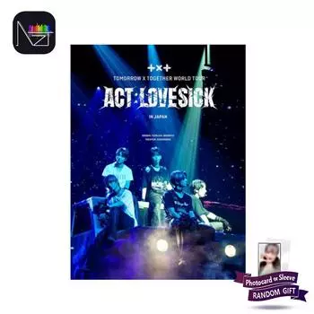 DVD Tomorrow X Together - Мировой тур ACT LOVE SICK IN JAPAN(Первое ограниченное издание) 1PCS