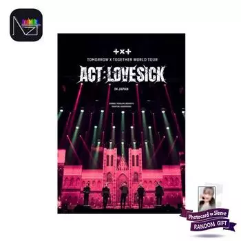 DVD Tomorrow X Together - Мировой тур ACT LOVE SICK IN JAPAN(Стандартная версия) 1PCS