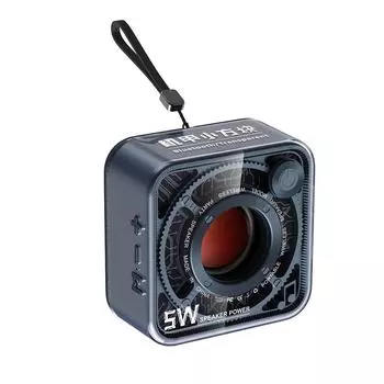 DW12 5 Вт Bluetooth 5.1 Динамик Портативный динамик Стерео Объемный бас TWS Поддержка громкой связи Поддержка вызовов TF-карты Воспроизведение на открытом воздухе Беспроводной динамик