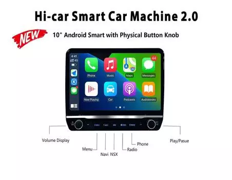 Две кнопки Android автомобильный мультимедиа для Mazda CX9 2006-2016 новый 10 CarPlay стерео GPS навигация мультимедийный проигрыватель головное устройство