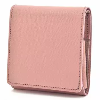 Двойной кошелек SLIM 005 JOURNAL японский кошелек для монет кожаный кошелек [Ikenohata Ginzaten] COM-ONO (розовый)