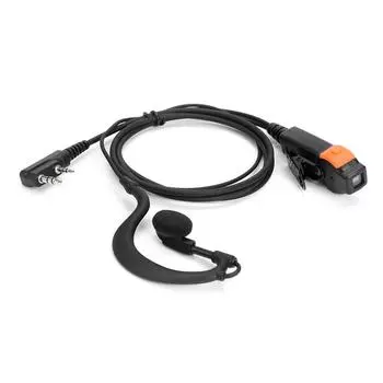 Двойной PTT K Walkie Talkie радио наушник гарнитура микрофон для Kenwood 888S TYT