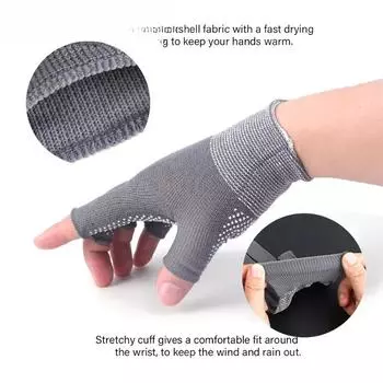 Двухцветные летние перчатки с полупальцами, противоскользящие, антипотные, дышащие, велосипедные перчатки унисекс, спортивная экипировка для езды на шоссейном велосипеде