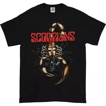 Двусторонняя футболка унисекс «Scorpions Tour 1988» S