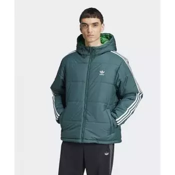 Двусторонняя куртка Adidas, цвет средне-зеленый Jd9072 M