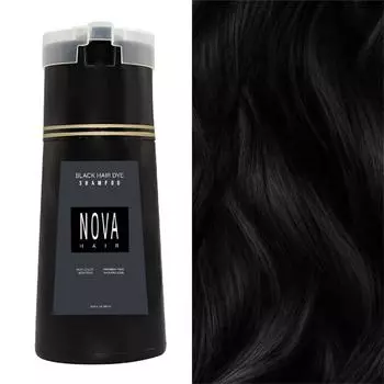 Dyestuff Shampoo Шампунь Нежно и быстро окрашивает, не раздражает окрашивание (черный/коричневый/фиолетовый/красный) One Size чёрный
