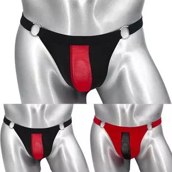 Дышащие трусы Мужское нижнее белье T-back Intimates