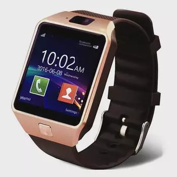 DZ09 Умные часы с сенсорным экраном Bluetooth, слотом для SIM-карты и GPS