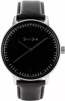 [ Джейми Джейкобс ] Часы UHR LEHEL MIDNIGHT, SUNRISE Сделано в Германии (набирать номер: Черный корпус: Серебряный)