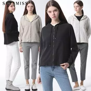 Джемпер с оборками Shismiss DARK GRAY (DG)/55