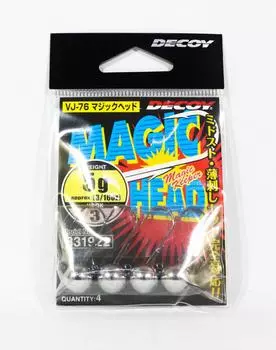 Джиг-головка Decoy VJ-76 Крючок Magic Head Размер 3,5 грамма (1922)