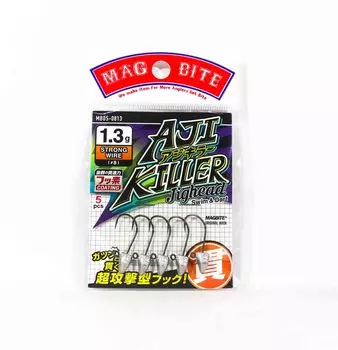 Джиг-головка Harimitsu Magbite MB05 Aji Killer 1,3 грамма, размер 8 (6010)