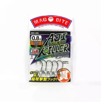 Джиг-головка Harimitsu Magbite MB05 Aji Killer 0,8 грамм, размер 8 (5990)
