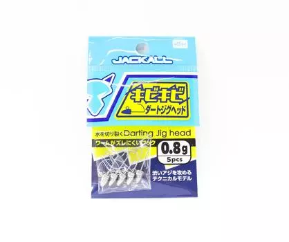 Джиг-головка Jackall Kibi Kibi Dart 5 шт/упак. 0,8 грамм (3805)