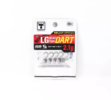 Джиг-головка Jackall LG Head Type Dart, 2,1 грамма, размер 9 5 шт./упаковка (4197)