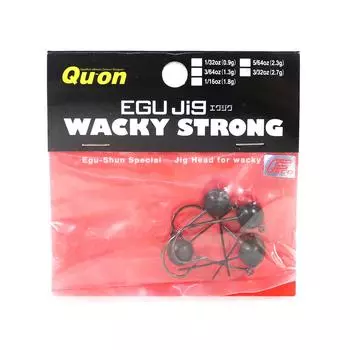 Джиг-головка Jackson Egu Jig Wacky Strong 5 шт. в упаковке 4 шт., 3/32 унции (8322)
