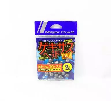 Джиг-головка Major Craft Rock Liver Gekisasu GSHEAD-OTK-2g 20 шт./упаковка (8252)