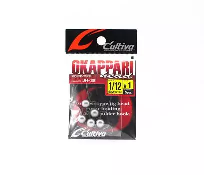 Джиг-головка Owner JH-38 Головка окапари Super Needle Point, 1/12 унции, размер 1 (3092)