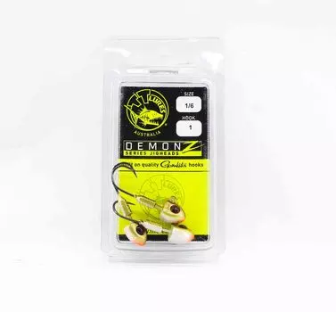 Джиг-головка Tackle Tactics TT Demonz 1/6 oz 1H 3 шт. в упаковке Golden Boy (7808)