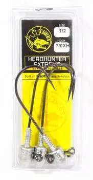 Джиг-головка Tackle Tactics TT Head Hunter Extreme 1/2 унции 7/0 XH 3 шт./упаковка (1883 г.)