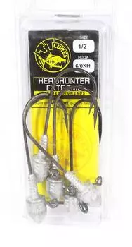 Джиг-головка Tackle Tactics TT Head Hunter Extreme 1/2 унции 6/0 XH 5 шт./упаковка (1357)